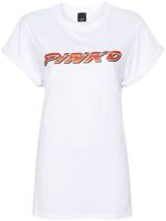 PINKO t-shirt à logo strassé - Blanc - thumbnail