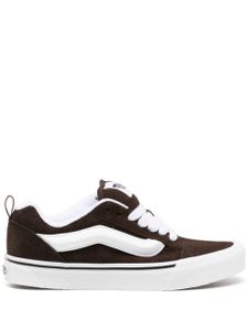 Vans baskets Knu Skool en daim - Marron