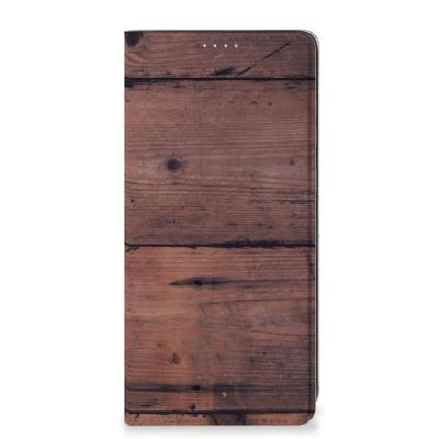 Samsung Galaxy A21s Book | Wallet Case | Old Wood