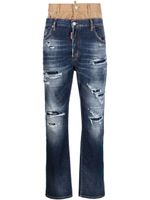 DSQUARED2 jean ample Twin Pack à design superposé - Bleu