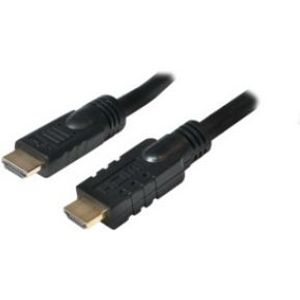 LogiLink CHA0020 HDMI kabel 20 m HDMI Type A (Standaard) Zwart