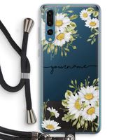 Daisies: Huawei P20 Pro Transparant Hoesje met koord