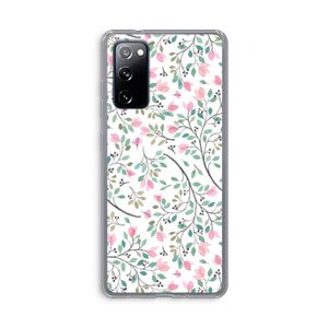 Sierlijke bloemen: Samsung Galaxy S20 FE / S20 FE 5G Transparant Hoesje
