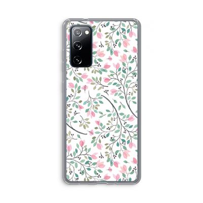 Sierlijke bloemen: Samsung Galaxy S20 FE / S20 FE 5G Transparant Hoesje