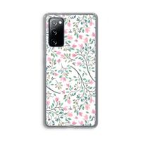 Sierlijke bloemen: Samsung Galaxy S20 FE / S20 FE 5G Transparant Hoesje