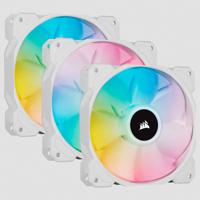 Corsair iCUE SP120 RGB ELITE Performance + Lighting Node CORE case fan 3 stuks, 4-pins PWM fan-connector - thumbnail