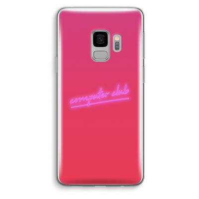 Vice Glow: Samsung Galaxy S9 Transparant Hoesje
