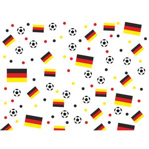 Tafelkleed EK/WK Voetbal Duitsland 180 x 140 cm