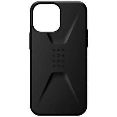 UAG - Civilian backcover hoes - iPhone 13 Pro Max - Zwart + Lunso Tempered Glass