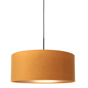 Steinhauer Hanglamp Sparkled zwart met goud 8158ZW