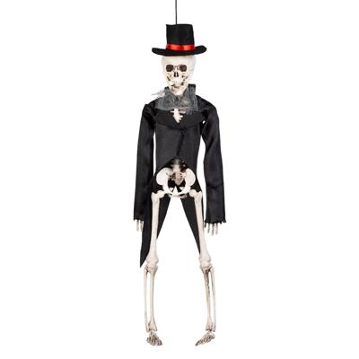 Boland Bruidegom pop - 41 cm - kunststof - horror - skelet - halloween deco
