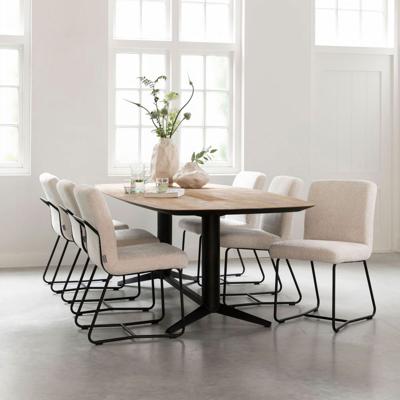 DTP Home Eettafel 'Soho' Deens ovaal, Teakhout, 260 x 110cm
