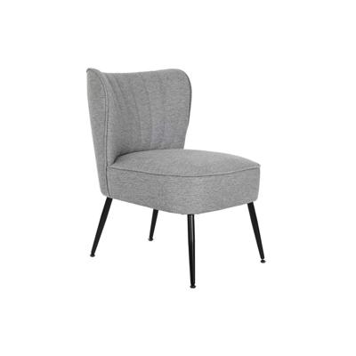 Leunstoel DKD Home Decor Grijs Metaal 55 x 64 x 72,5 cm