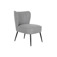 Leunstoel DKD Home Decor Grijs Metaal 55 x 64 x 72,5 cm