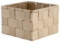 HEMA Mand Stof Beige 13x13x9 (beige)