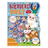 Rebo Publishers Boerderijpret stickerplezier stickerboek