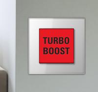 Sticker Turbo Boost Knight Rider