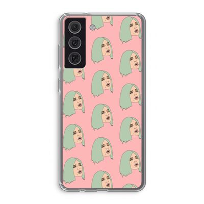 King Kylie: Samsung Galaxy S21 FE Transparant Hoesje