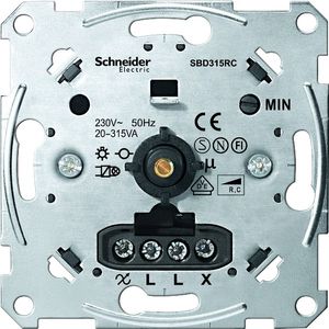 Merten dimmer 20 - 315W voor elektronische trafo