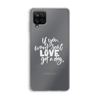 Partner in crime: Samsung Galaxy A12 Transparant Hoesje