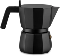 Alessi Percolator Moka Black - DC06/3 B - 3 kops - door David Chipperfield - thumbnail