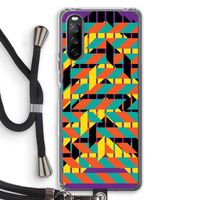 Skew Bee 2: Sony Sony Xperia 10 III Transparant Hoesje met koord