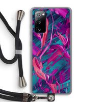 Pink Clouds: Samsung Galaxy S20 FE / S20 FE 5G Transparant Hoesje met koord