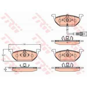 Trw Remblokset GDB2108