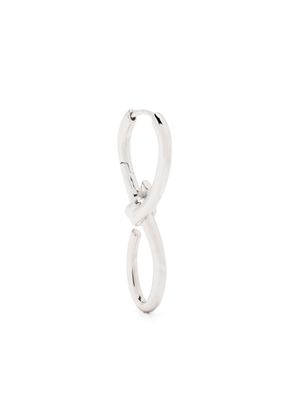 Maria Black boucle d'oreille Pirro sculptée - Argent