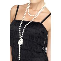 Parelketting - 180 cm - dames - Charleston - Jaren 20 - Carnaval - verkleed accessoire