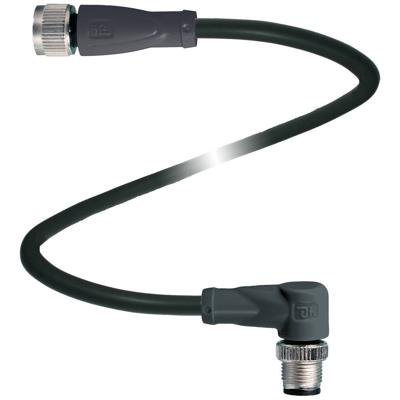 Pepperl+Fuchs 287318 Sensor/actuator connector, geassembleerd Aantal polen (sensoren): 4, 4 1 m 1 stuk(s)