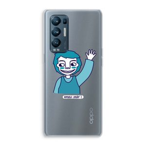 Zwaai: Oppo Find X3 Neo Transparant Hoesje