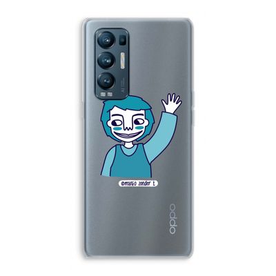 Zwaai: Oppo Find X3 Neo Transparant Hoesje