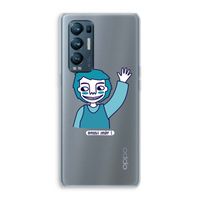 Zwaai: Oppo Find X3 Neo Transparant Hoesje