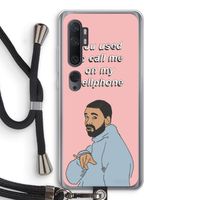 Hotline bling: Xiaomi Mi Note 10 Transparant Hoesje met koord