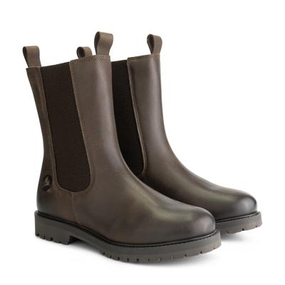 Travelin&apos; Women - chelsea profile sole - Donkerbruin - Maat 40