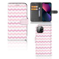 Apple iPhone 13 | Telefoon Hoesje | Waves Roze