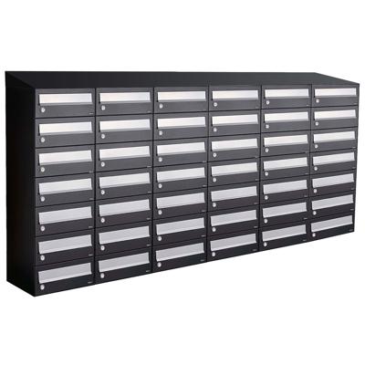 Allux Hive Set 6-Breed, 7-Hoog Met Dak Zwart - 40030070_6x7d
