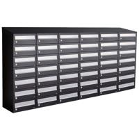 Allux Hive Set 6-Breed, 7-Hoog Met Dak Zwart - 40030070_6x7d