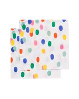 HEMA Servetten - 24 X 24 - Papier - Confetti - 20 Stuks - thumbnail