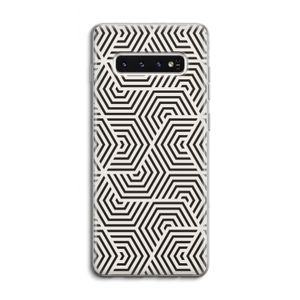 Magic pattern: Samsung Galaxy S10 4G Transparant Hoesje