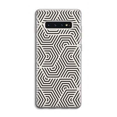 Magic pattern: Samsung Galaxy S10 4G Transparant Hoesje