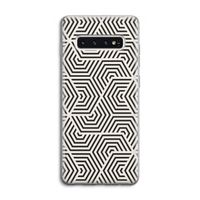 Magic pattern: Samsung Galaxy S10 4G Transparant Hoesje