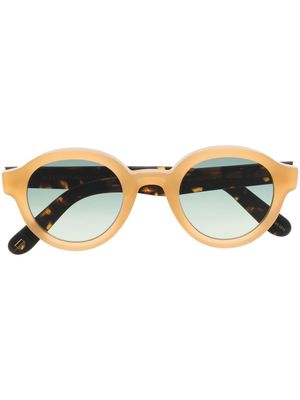 Moscot lunettes de soleil à monture ronde - Tons neutres