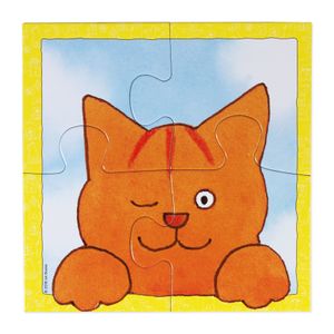 Bambolino Toys Dikkie Dik Puzzel, 4in1