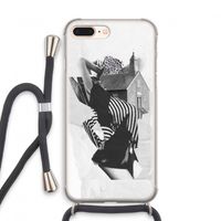 House: iPhone 8 Plus Transparant Hoesje met koord
