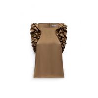 Label Dot - Geel | Dames | Top | Geel | 40 | regular | Kamst mode