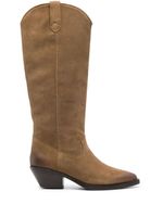 Ash bottines Dolly 70 mm en cuir - Marron - thumbnail