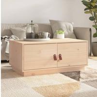 Salontafel 80x50x35 cm massief grenenhout