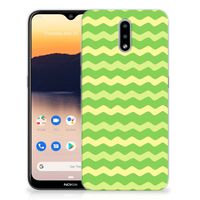 Nokia 2.3 TPU bumper Waves Green